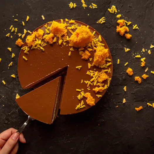 Cake "Pear Caramel"
