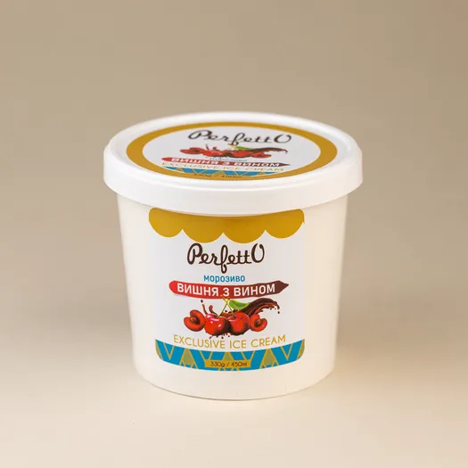 Perfetto Exclusive Ice Cream - Cherry Sorbet on Cherry Wine