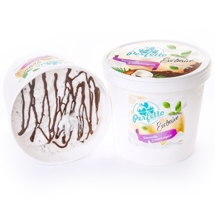 Морозиво Perfetto Exclusive – Кокосове з шоколадом