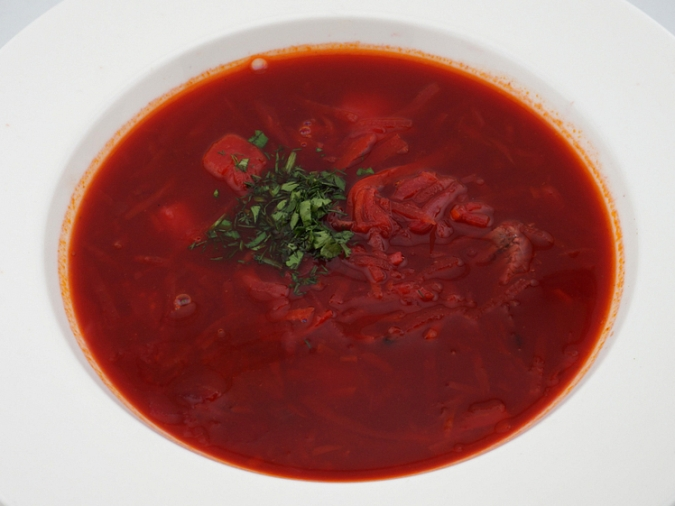 Ukrainian borsch - Image 1