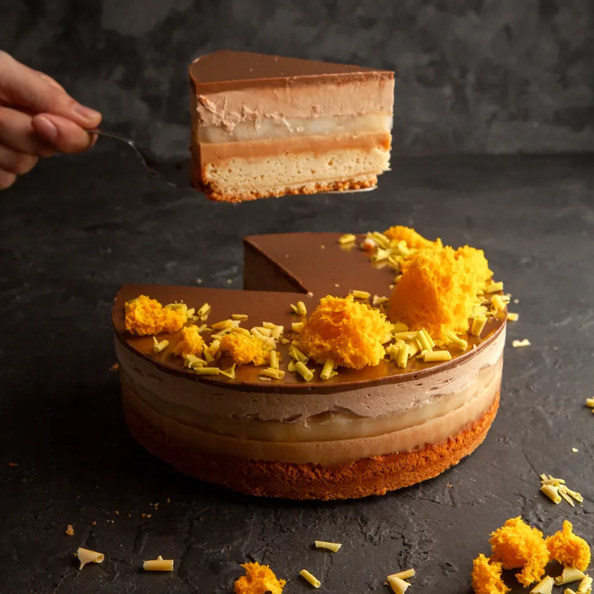 Cake "Pear Caramel" - Image 2