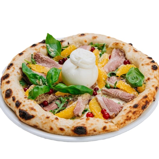 Pizza with duck - Image 1