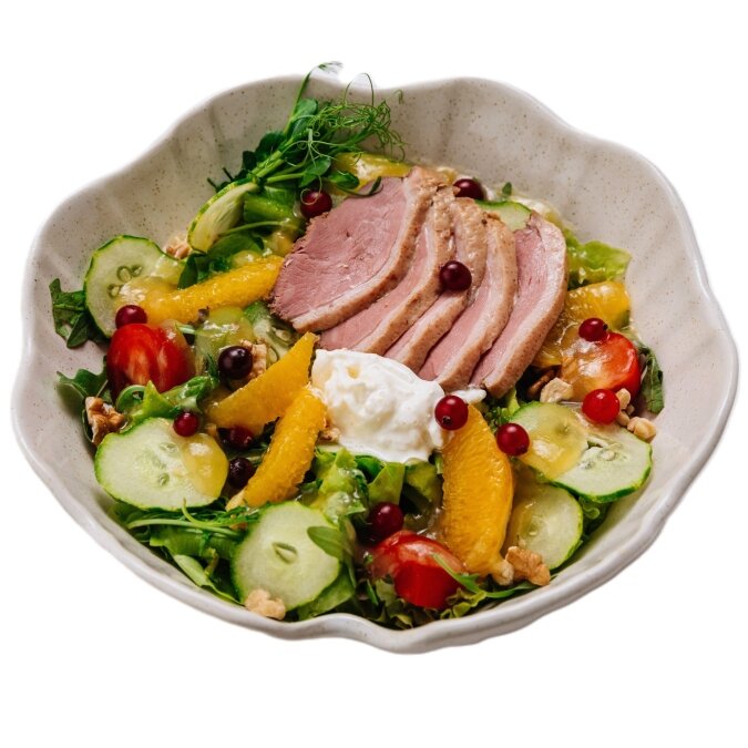Salad with duck - Image 1