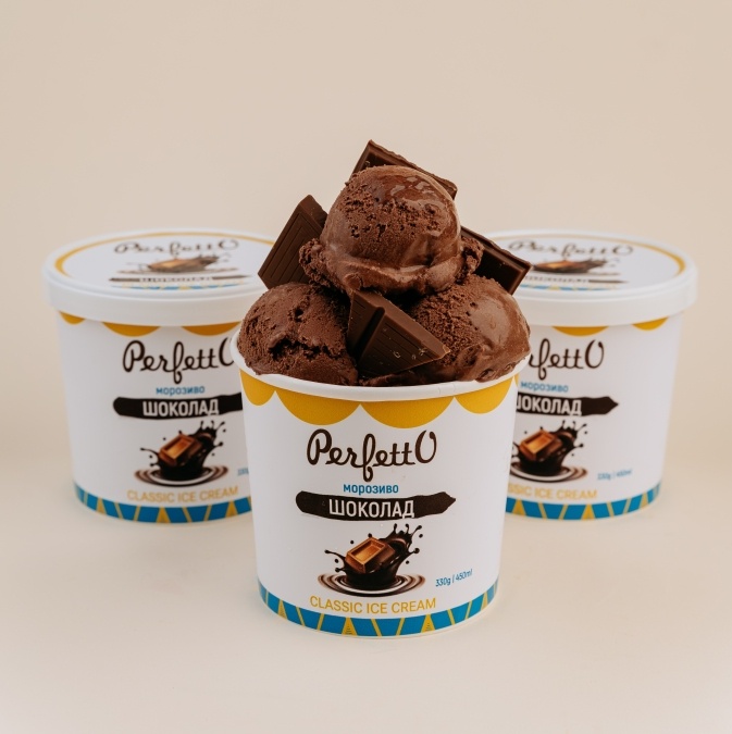 Морозиво Perfetto "Класік" - Бельгійський шоколад - Зображення 3