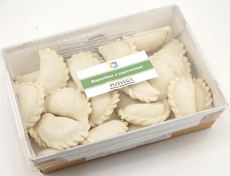 Вареники з картоплею упаковка - Зображення 1